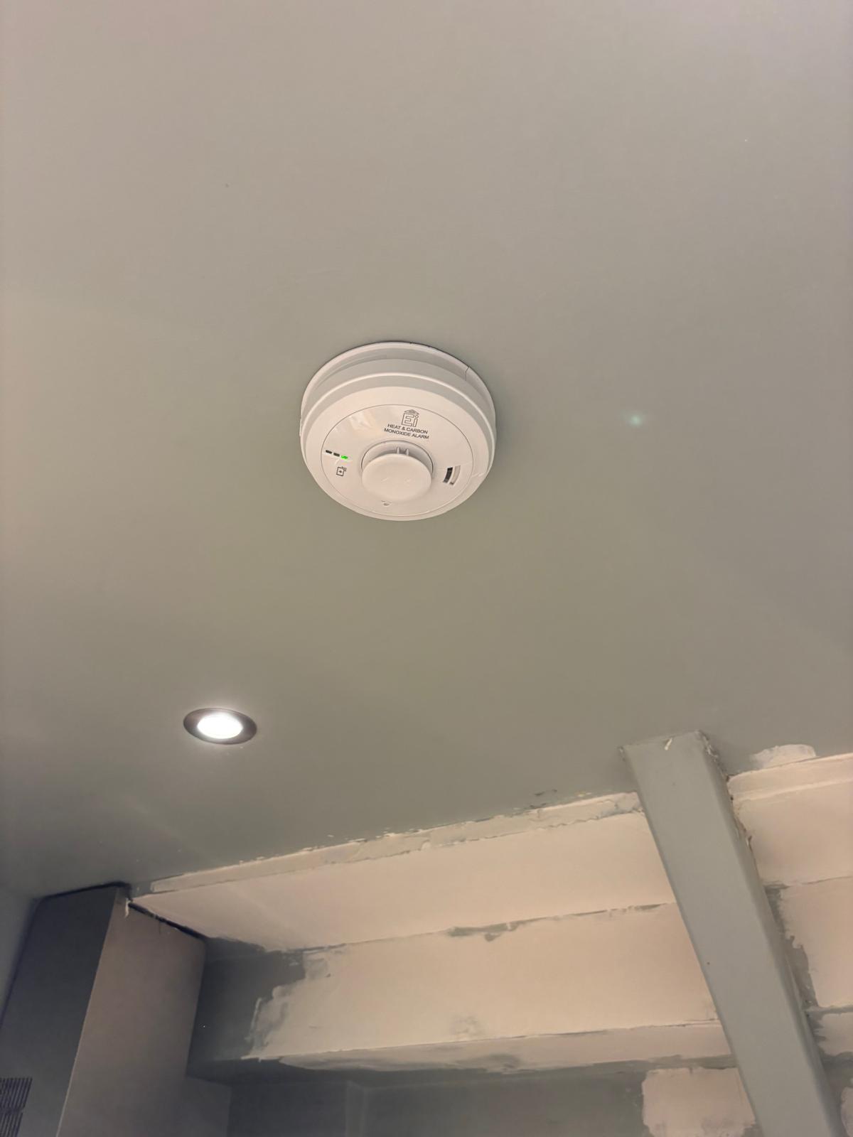 Recessed ceiling spotlights